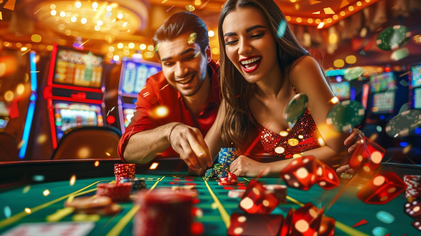 Game lobby overview showing slots and live casino options on winzir app